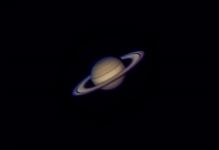 今年初の土星