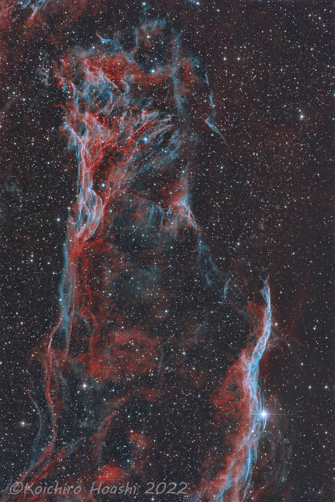 NGC6960（網状星雲）周辺