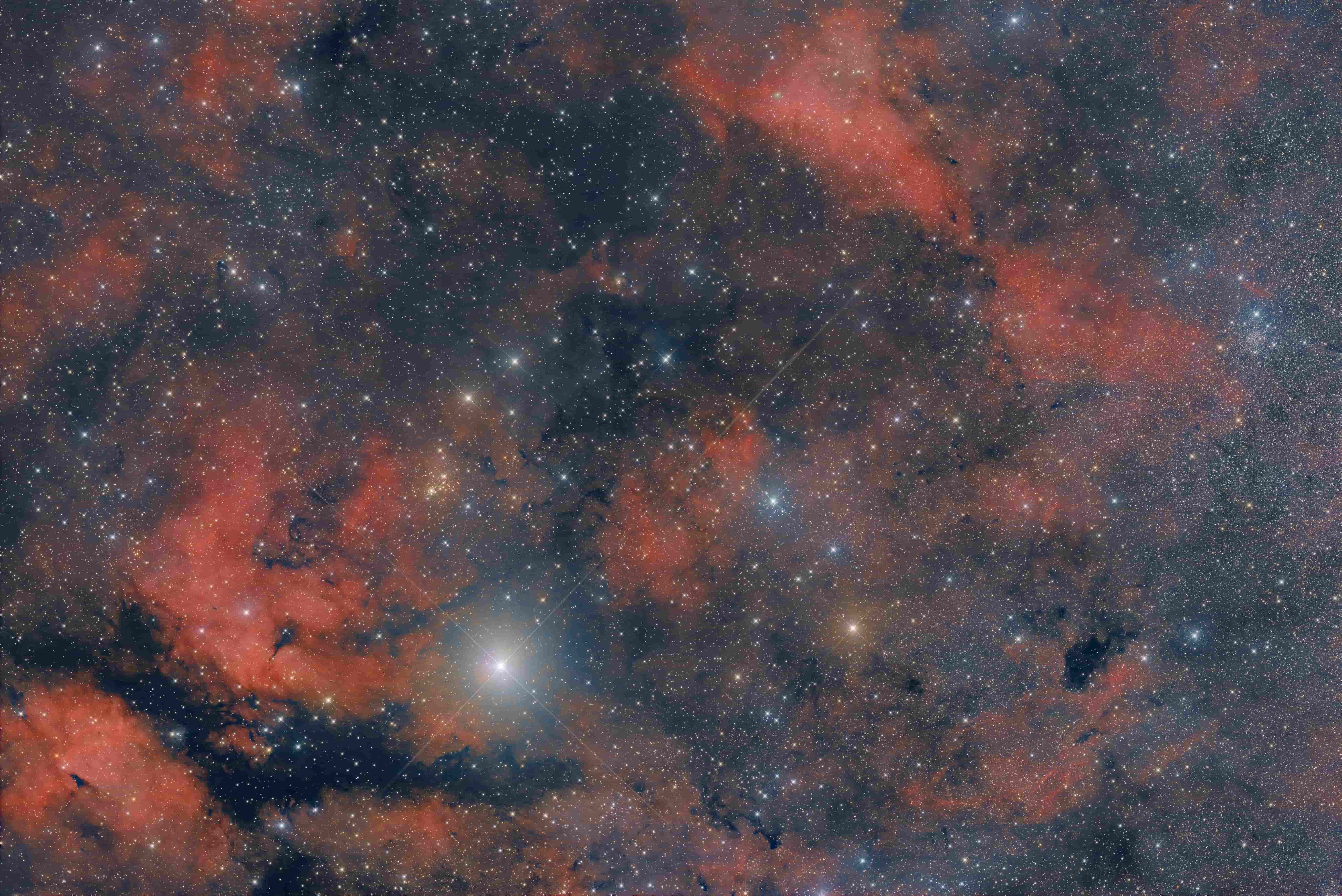 IC1318（The Gamma Cygni Nebula）