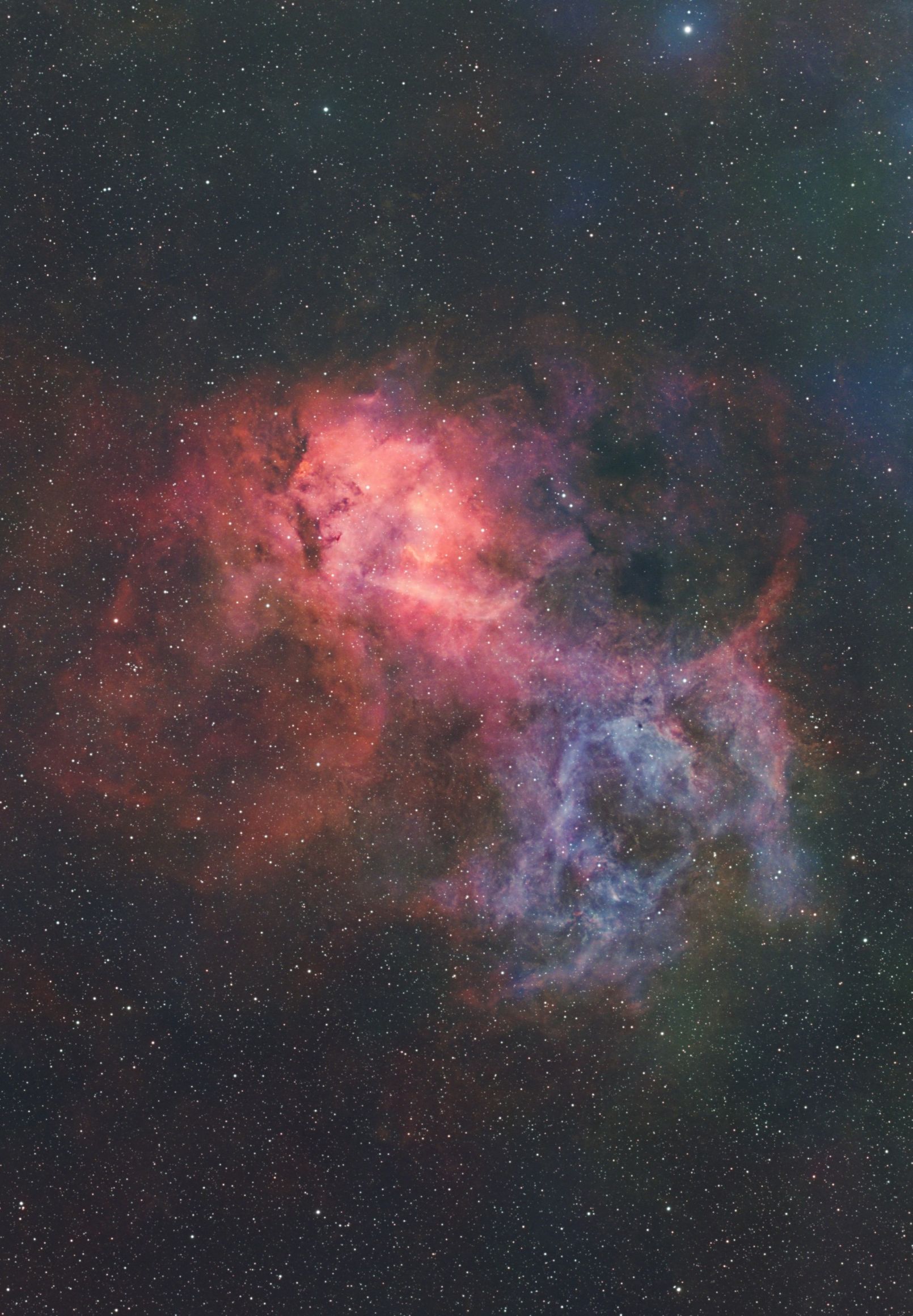 sh2-132 ライオン星雲