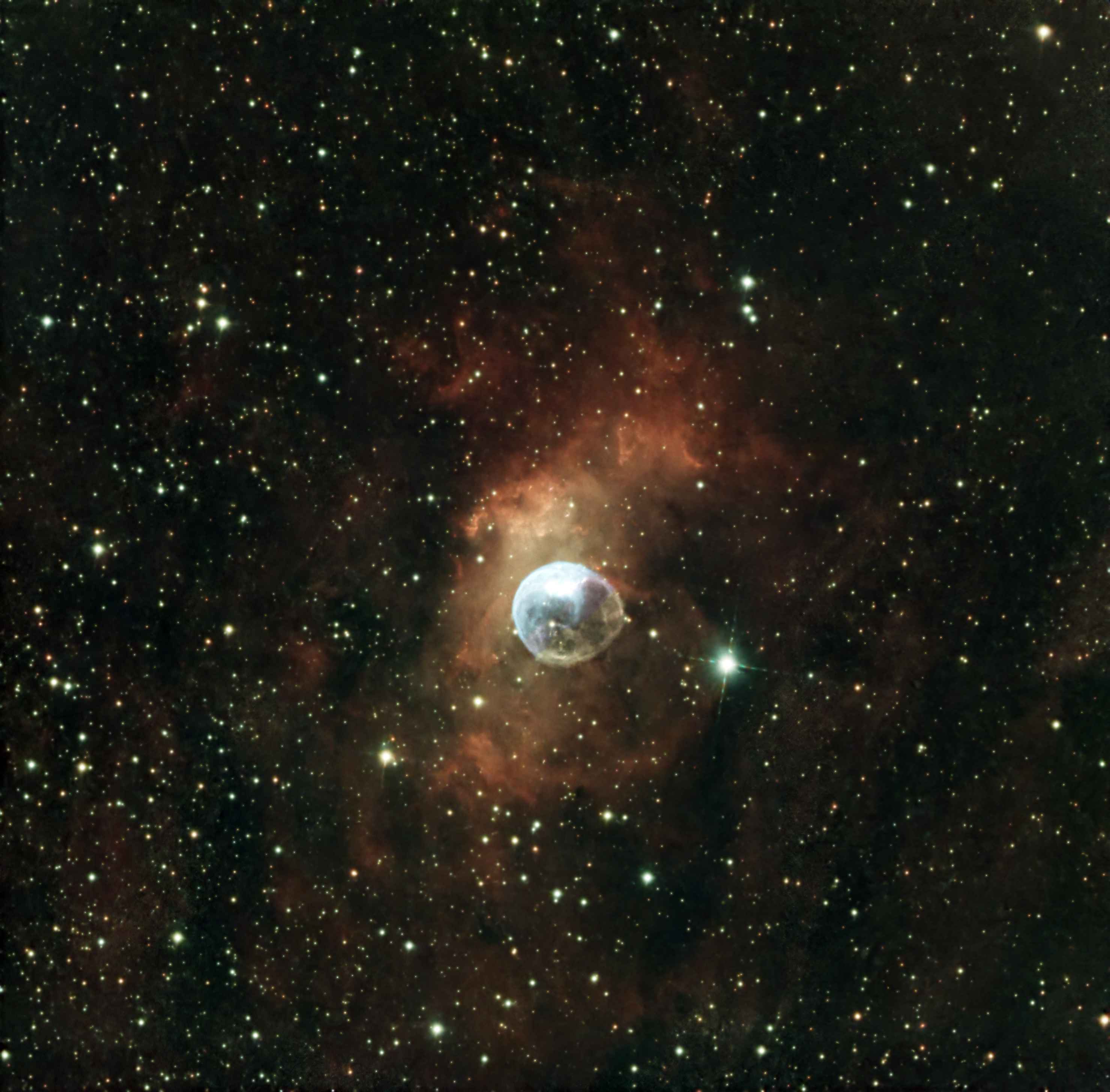 NGC7635 バブル（シャボン玉）星雲