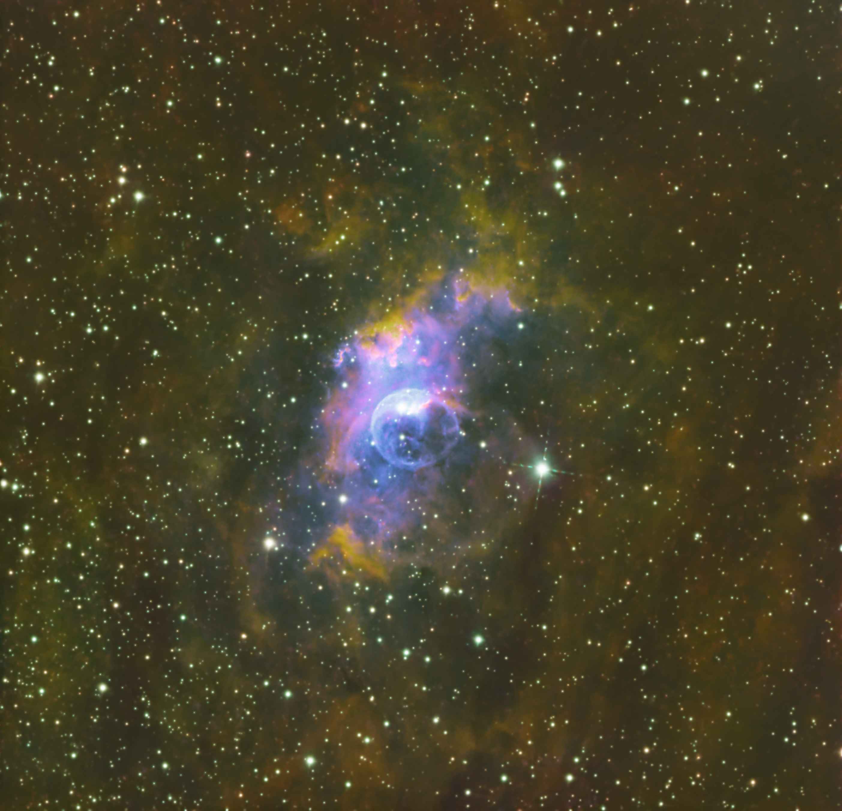 NGC7635 バブル（シャボン玉）星雲②